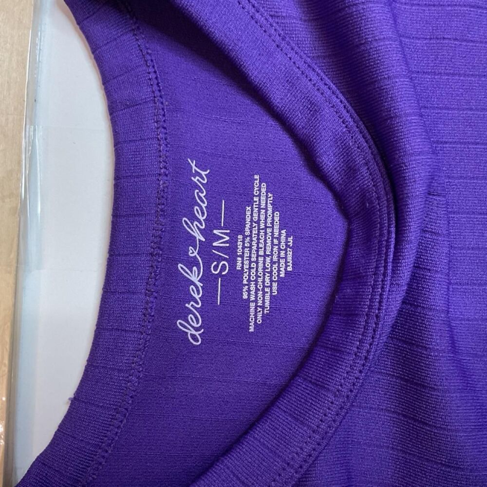 Derek-heart Women's Purple Bodysuit
